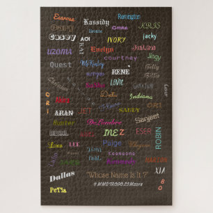 Unisex NAMEN OP T-SHIRTS/artPrints/PUZZELSAlle mat Legpuzzel