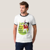 Unisex Ringer - Band Logo T-shirt (Voorkant volledig)