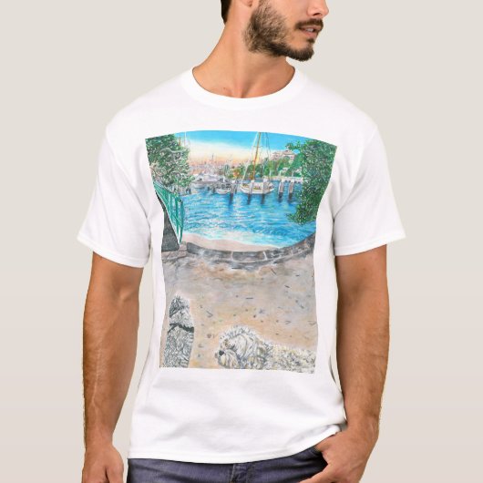 Unisex Secret Beach T shirt (Voorkant)