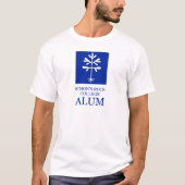 Unisex "SRC Alum" T-shirt in blauw (Voorkant)