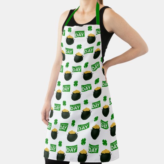 Unisex St Patricks Day Schort (Insitu)