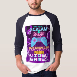 Unisex T-shirt | Gaming rage T-shirt voor Gamers