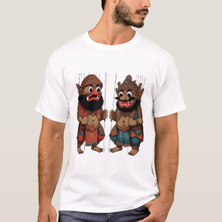 Unisex T-shirt met Javaanse Cultuur Design