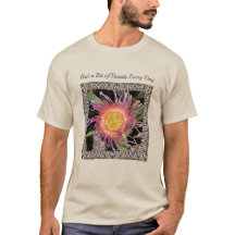 Unisex T-shirt met prachtige Cactus Flower