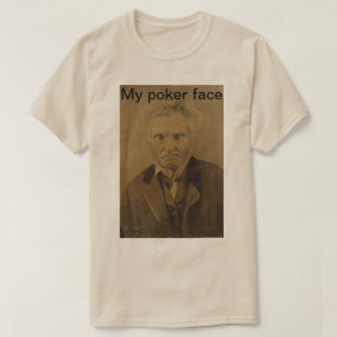 "Unisex-t-shirt mijn van het pookgezicht" I T-shirt