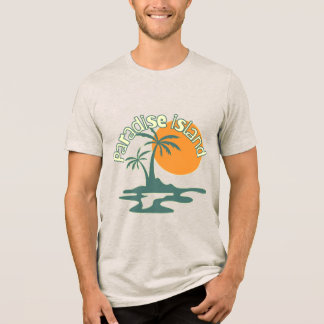 Unisex Tropisch Paradijs T-Shirt