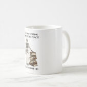 Unisex White Ceramic Mug (Devant droit)