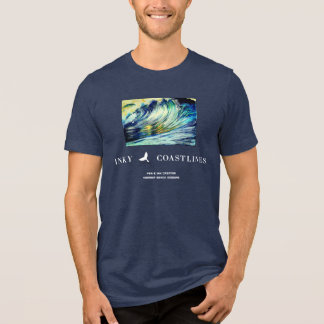 Unisex Wipeout Wave-t-shirt Tri-Blend Shirt