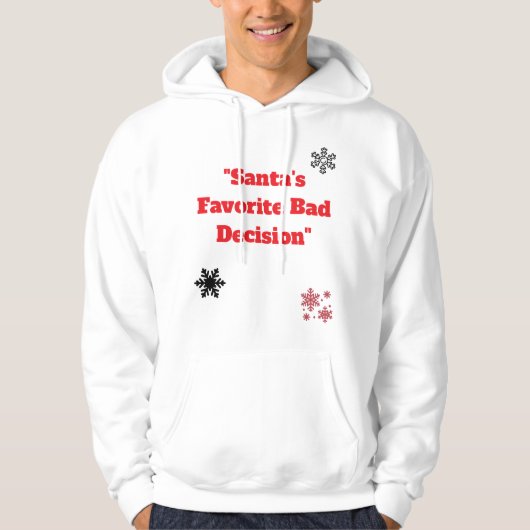 Unisex Xmas Pullover – Grappige Xmas Quote (Voorkant)