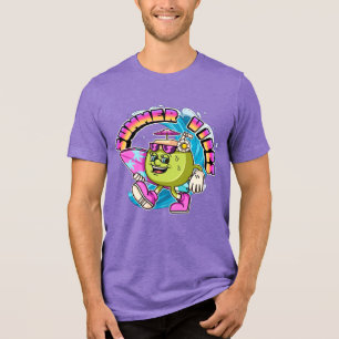 Unisex Zomer Vibes Kokosnoot Grafische T-Shirt