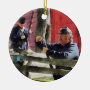 Unisoldeerladingsrug Keramisch Ornament