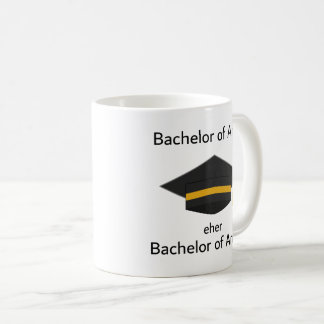 Unispruch "Bachelor of Angst" Geschenk, Studenten Koffiemok