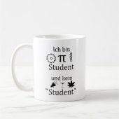 Unispruch "MINT Student" Geschenk, Studenten Koffiemok (Links)