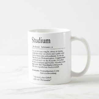 Unispruch "Studium" Geschenk, Studenten Koffiemok