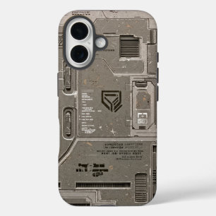 UNIT-77 #002: Orbitale Bastion 2152 iPhone 16 Hoesje