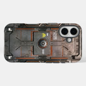 UNIT-77 #016: Hazard Lockcore Case-Mate iPhone Case (Achterkant (horizontaal))