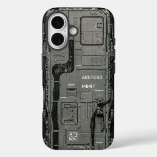 UNIT-77 #036: Neurale Gateway ABCFE93 iPhone 16 Hoesje