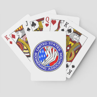 Unit des cartes de jeu d'association de boomerang