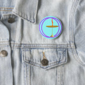 Unitaire Universalist Ronde Button 5,7 Cm (In situ)