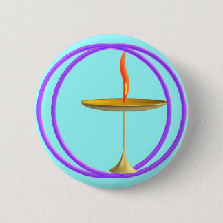 Unitaire Universalist Ronde Button 5,7 Cm