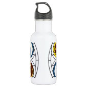 Unitaire Universalist Waterfles (Achterkant)