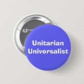UnitarianUniversalist Ronde Button 5,7 Cm (Voorkant /achterkant)