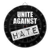 Unite against Hate Dartbord (Voorkant)