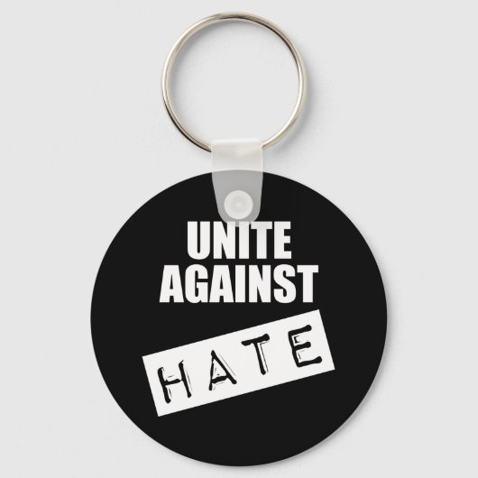 Unite against Hate Sleutelhanger (Voorkant)