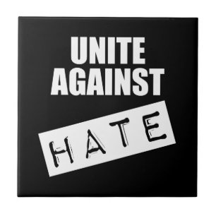 Unite against Hate Tegeltje