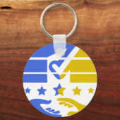 Unite and Shine: een visie op samenwerking Sleutelhanger (Voorkant)