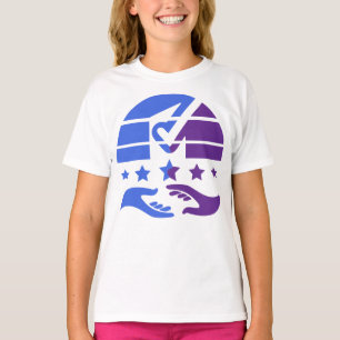 Unite and Shine: een visie op samenwerking T-shirt