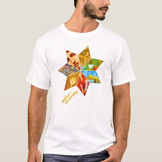 Unité dans le T-shirt d'art de diversité (Devant)