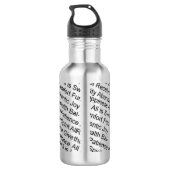 Unité de bouteille d'eau de Fort Collins Emoto (Dos)