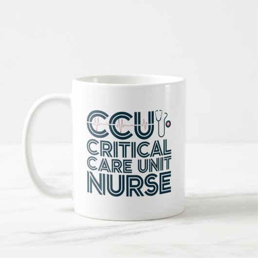 Unité de soins critiques Nurse Mug (Gauche)