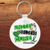 UNITE GELOOFT CURE Glaucoma Sleutelhanger (Voorkant)