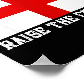 Unite The Kingdom St George Cross Poster (Hoek)