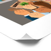 United Against Cilantro – Grappig Anti-Cilantro Perfect Poster (Hoek)