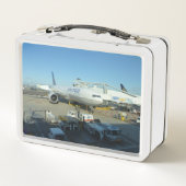 United Air Plane Lunch Box (Achterkant)