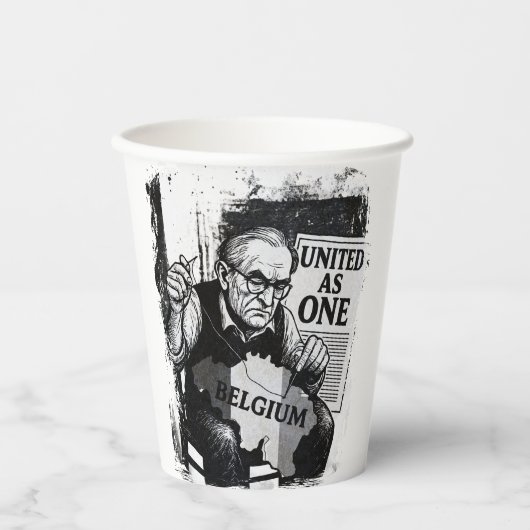United as One – België Papieren Beker (Voorkant)