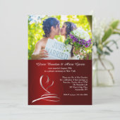 United At Dernier Photo Post Faire-part de mariage (Debout devant)