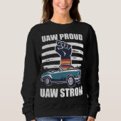 United Auto Workers Strike UAW Union Sterk Trui (Voorkant)