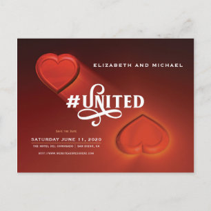 #United, Deux Coeurs, Sauvez La Carte Postale Date