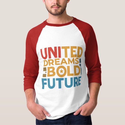 United Dreams, Bold Future T-shirt (Voorkant)