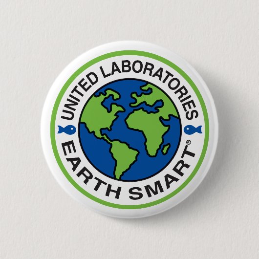 United Earth Smart Round Pin Button (Voorkant)