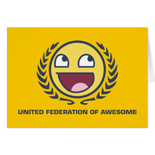 United Federation of Geweldige (Voorkant Horizontaal)