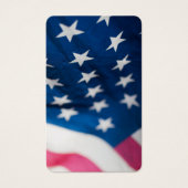 United Flag Sympathy Funeral Memorial Prayer Cards (Devant)