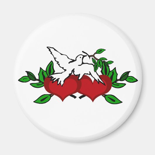 United Hearts Magnet Magneet (Voorkant)