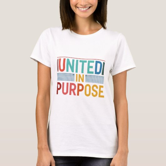 United in Purpose T-shirt (Voorkant)