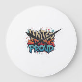 United is trots grote klok (Voorkant)