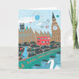 United Kingdom City Scene Kaart